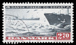 Danish seafaring and fishing stamp