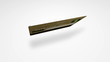 3d animation of a gold card bank with animation mask
