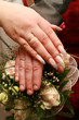 Just Married - Holding Hands Just Married - Holding Hands