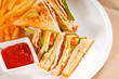 triple decker club sandwich triple decker club sandwich