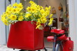 Bicicletta con fiori Bicicletta con fiori