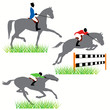 Jockeys set