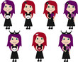 Collection Of Cute Goth Girls