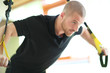 Mann im Sport