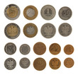 Polish Coins Isolated on White