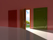 door