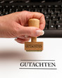 Gutachten - Business Konzept - Stempel