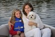 Photo: Mother&DaughterWithDogInBoat,LakeOfTheWoods,Ontario,Canada Mother&DaughterWithDogInBoat,LakeOfTheWoods,Ontario,Canada
