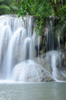 Waterfall in Kanchanaburi, Thailand Waterfall in Kanchanaburi, Thailand