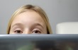 Child Peeking