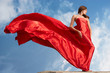 Foto: Woman in red Woman in red