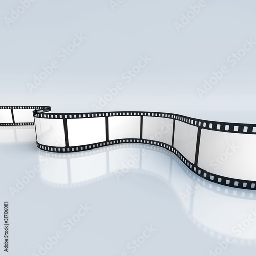 Photo: Filmstreifen (mit Freistellungspfad) Filmstreifen (mit Freistellungspfad)