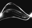 metallic abstract wave,ai10 format metallic abstract wave,ai10 format