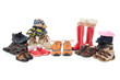 Foto: Child shoes and boots #4 | Isolated Child shoes and boots #4 | Isolated