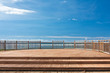 terrasse avec vue sur mer, Saint-Pierre, île de la Réunion