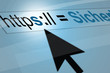Browser Sicherheit mit https, blue