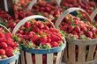 Panier de fraises
