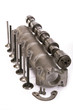 Foto: Cam-shaft of the engine in gathering Cam-shaft of the engine in gathering