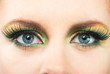 Fashion eye, long eyelashes and beautiful eye.