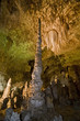 The 'Totem Pole' in the Big Room in Carlsbad Caverns, NM The 'Totem Pole' in the Big Room in Carlsbad Caverns, NM