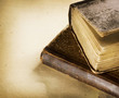 Very Old Books close-up