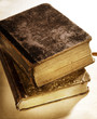 Very Old Books close-up