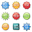 Badges and price tags, sale tags for your design v2.