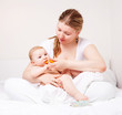 mother and baby