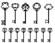 collection of keys