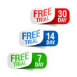 Free trial signs