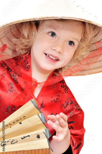 Photo: girl in oriental style girl in oriental style