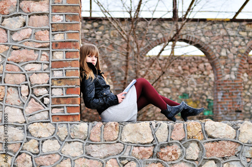 Photo: reading teen reading teen