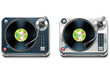 Vector turntable XXL icon Vector turntable XXL icon