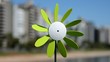 pinwheel, symbol for green wind energy