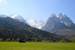 Berglandschaft in Garmisch: Alpspitze / Zugspitze