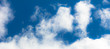 Nuages ciel bleu