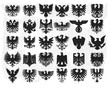Heraldic eagles
