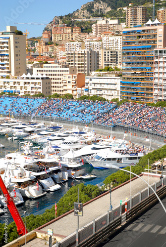 Photo: Circuit de F1 à Monaco Circuit de F1 à Monaco