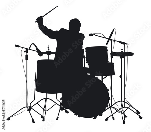 Vector: Drummer Drummer
