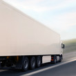 Truck on the road