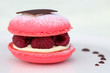 macaron à la framboise
