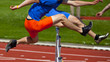 athlete on the track