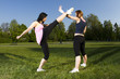 ����: Karate fight between young girls � spflaum #31765251