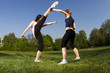 ����: Karate fight between young girls � spflaum #31765263