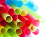 Pailles multicolores