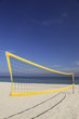 Foto: Beach Volleyball Netz am Strand Beach Volleyball Netz am Strand