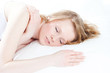 beautiful girl sleeps beautiful girl sleeps