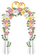 Vektor: Wedding arch Wedding arch