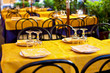 restaurant - glasses on table