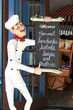 cook at the restaurant